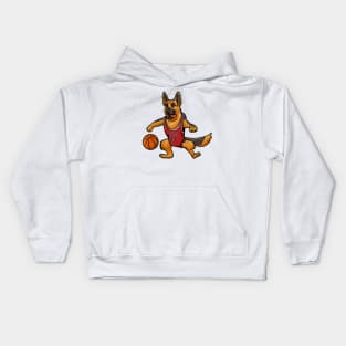 German Shepherd Dog Kids Hoodie